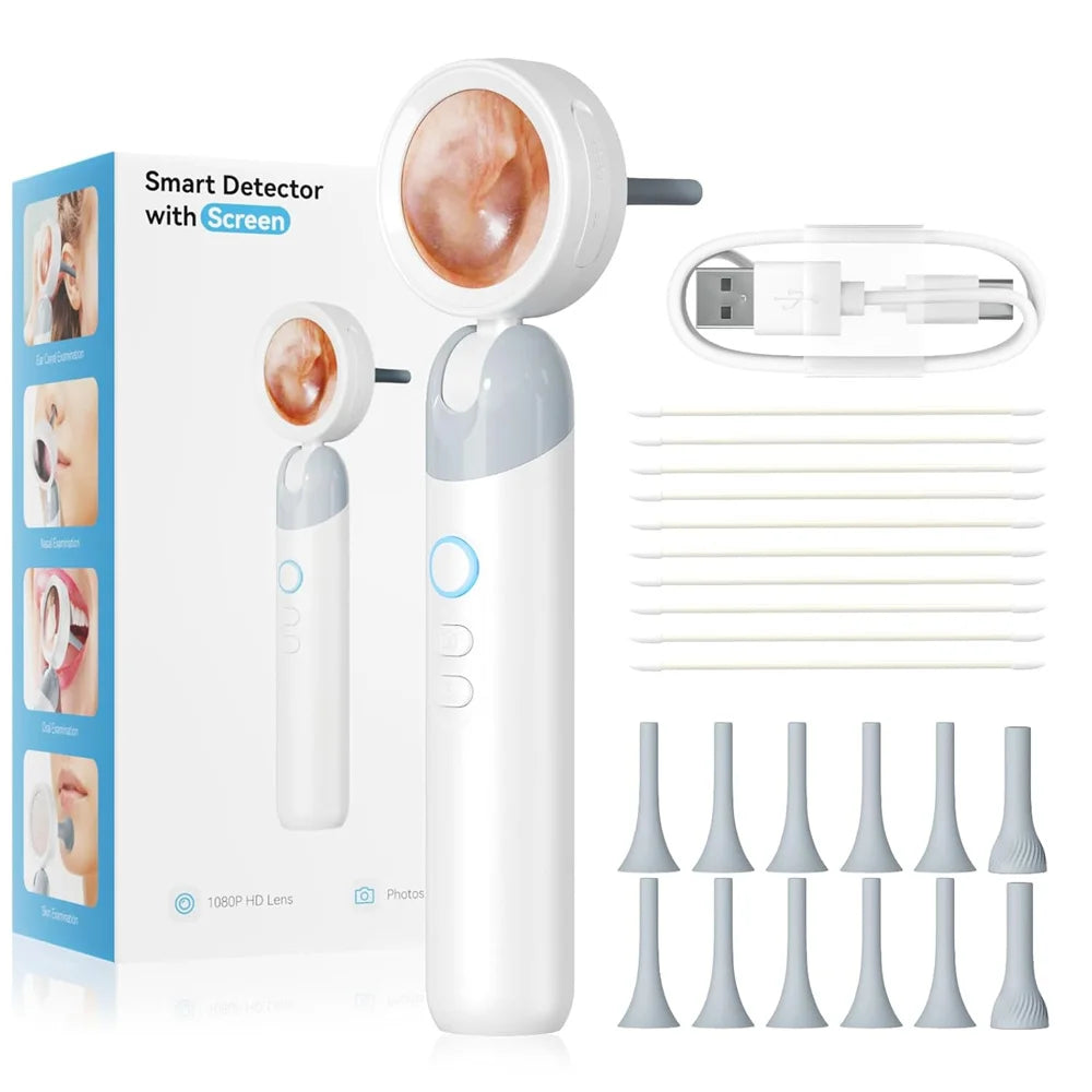 INSKAM Otoscope Ear Camera 1080P With LED Photo Video