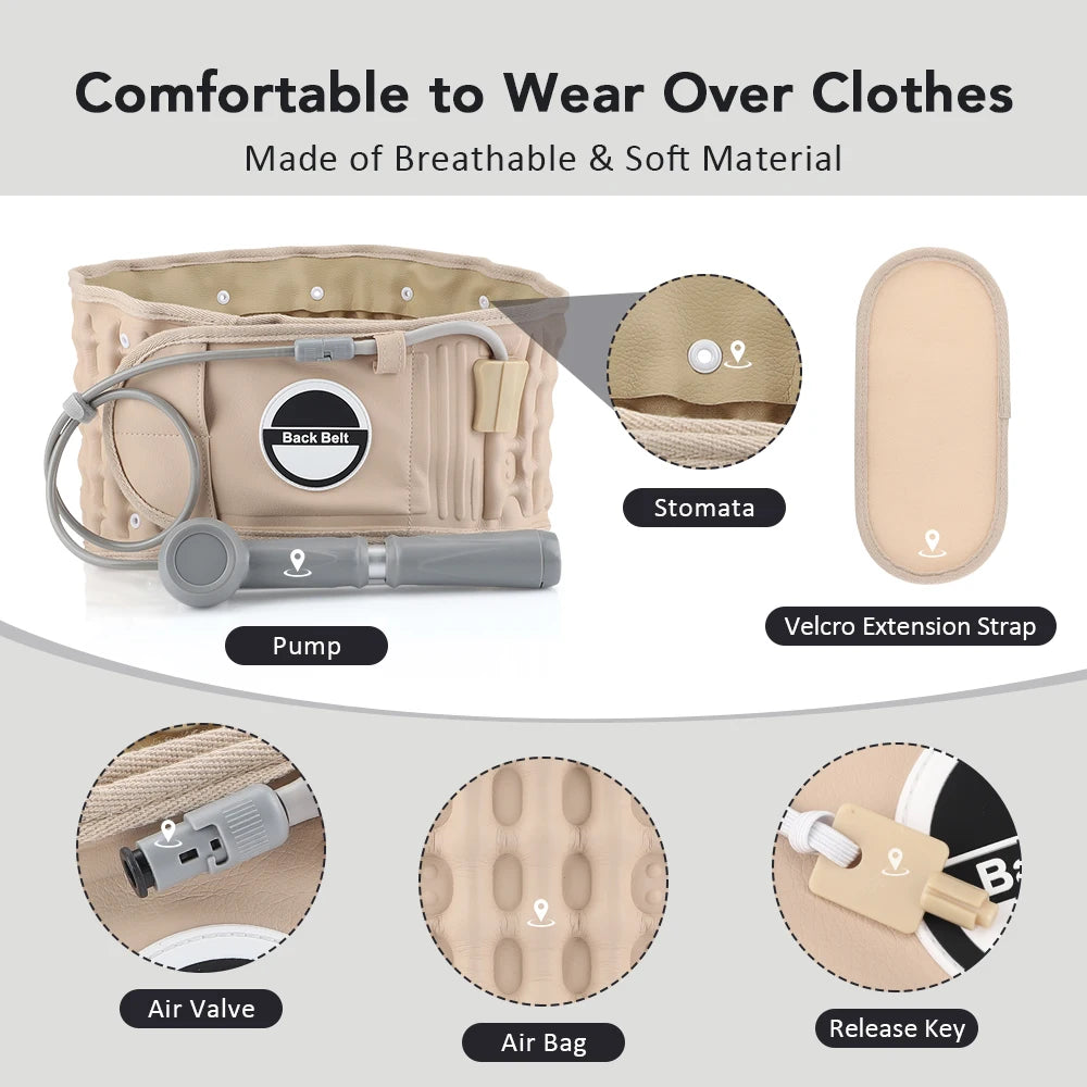 Sunnyside Medical Supplies Inflatable Waist Massager Back