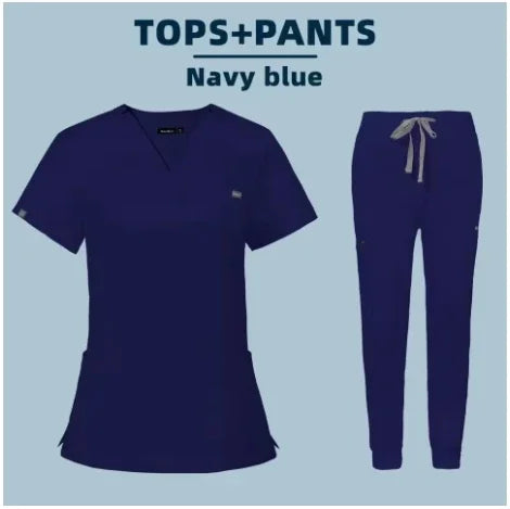 Hubei Medical Work Uniform Set For Doctors And Nurses