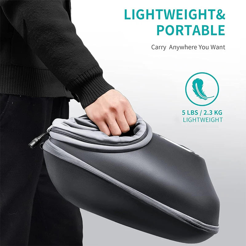 Nekteck Foot Massager Shiatsu Heating Air Compression Therapy