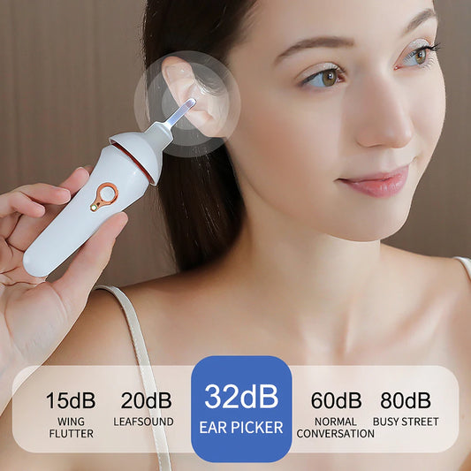 Agdoad Electric Suction Ear Cleaner With Light And Vacuum