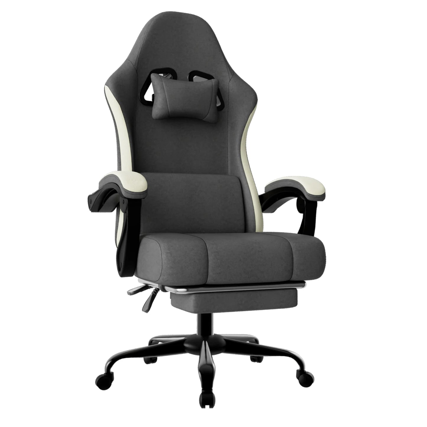 AnYu Furniture Ergonomic Gaming Chair With Footrest