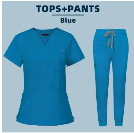 Hubei Medical Work Uniform Set For Doctors And Nurses