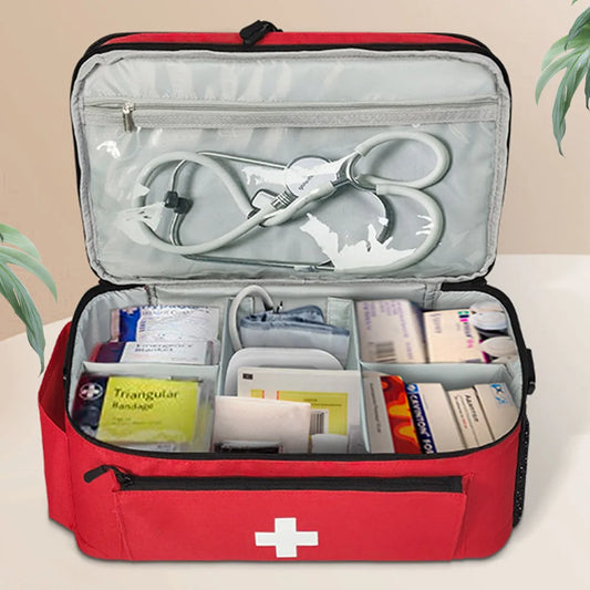Hign Concerned Travel Medicine Bag With Lockable Zippers