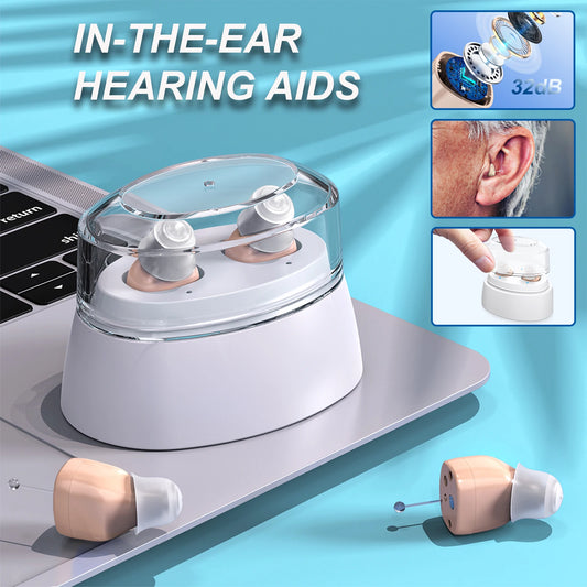 K F Coptee Invisible Rechargeable Hearing Aids With Case