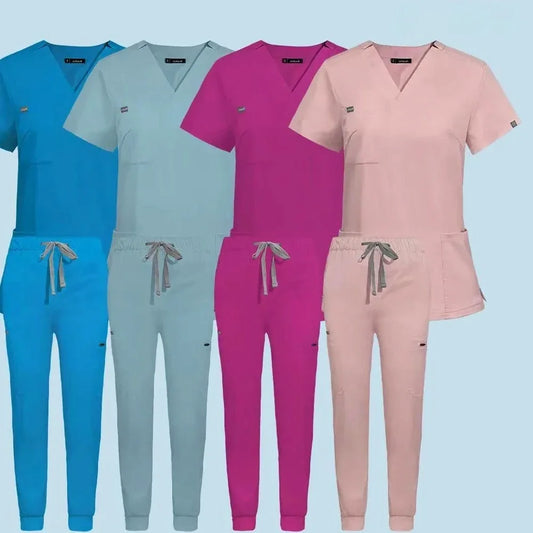 Hubei Medical Work Uniform Set For Doctors And Nurses