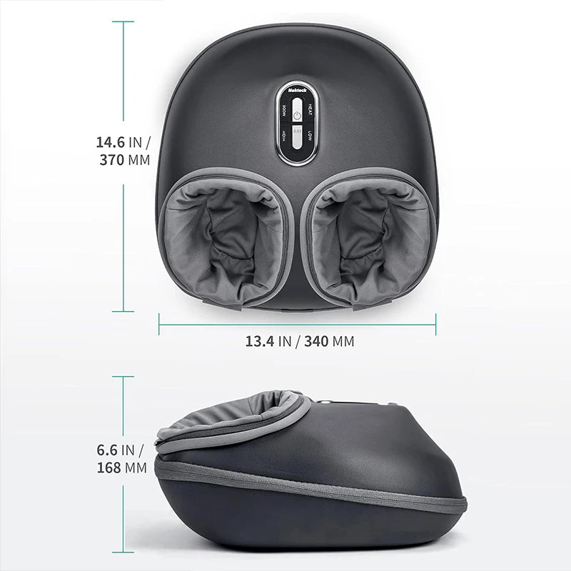 Nekteck Foot Massager Shiatsu Heating Air Compression Therapy