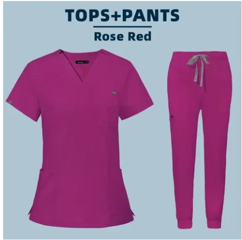 Hubei Medical Work Uniform Set For Doctors And Nurses